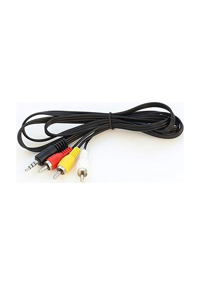 4824 3.5 Mm Stereo To 3 Rca Dişi Tos Çevirici Dönüştürücü Ses Kablosu