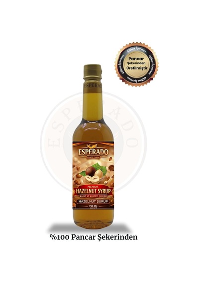 Premıum Fındık Aromalı Kahve Şurubu 750 Ml Diğer