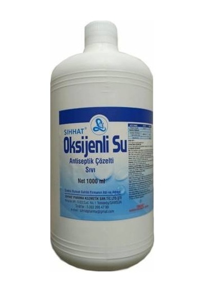 Sıhhat Oksijenli Su 1000 Gr