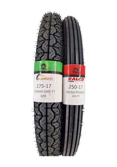 Honda Cup  Rks Winnner  Mondial  275-17 Tt Ve 250-17 Tt Tubetype Lastik Set