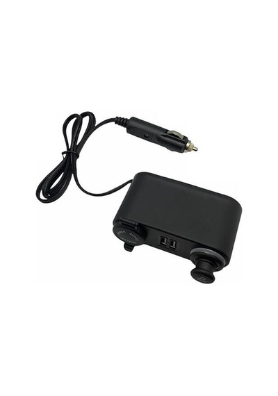 12v 120w Çakmak Soketi (Enerji Soketi) (Çakmak + Usb 2 Şarjlı 6a) (Kablolu)