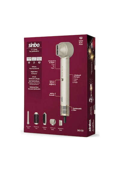 5in1 Air Brush Saç Kurutucu Ve Şekillendirici 1300w
