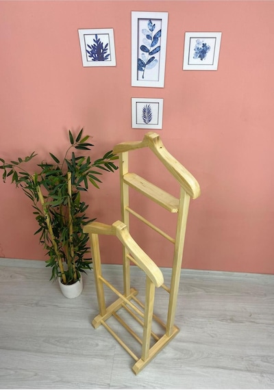 Dilsiz Uşak Çift Tepeli - Naturel Ahşap