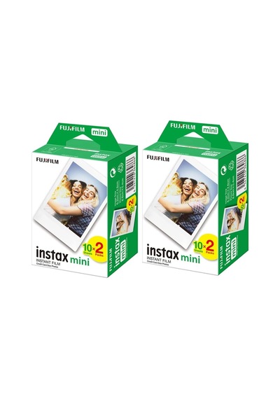 İnstax Mini 7-8-9-11-12-25-70-90 İçin Film 2'li Paket 40 Adet Standart