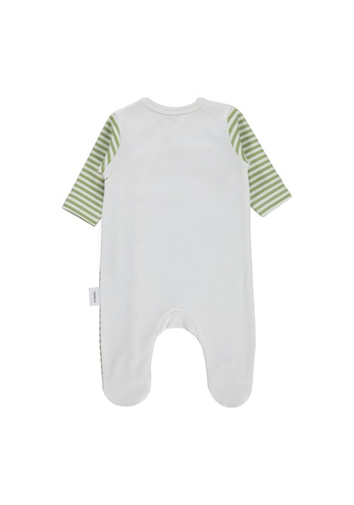 Nova Baby Yeşil Elma Kokulu Oval Tulum - Ekru