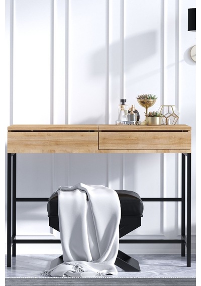 Decormet Linda Makyaj Masası Safir Meşe Safir Meşe