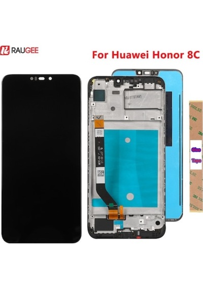 Huawei Honor 8C LCD Ekran Dokunmatik Full Çıtalı