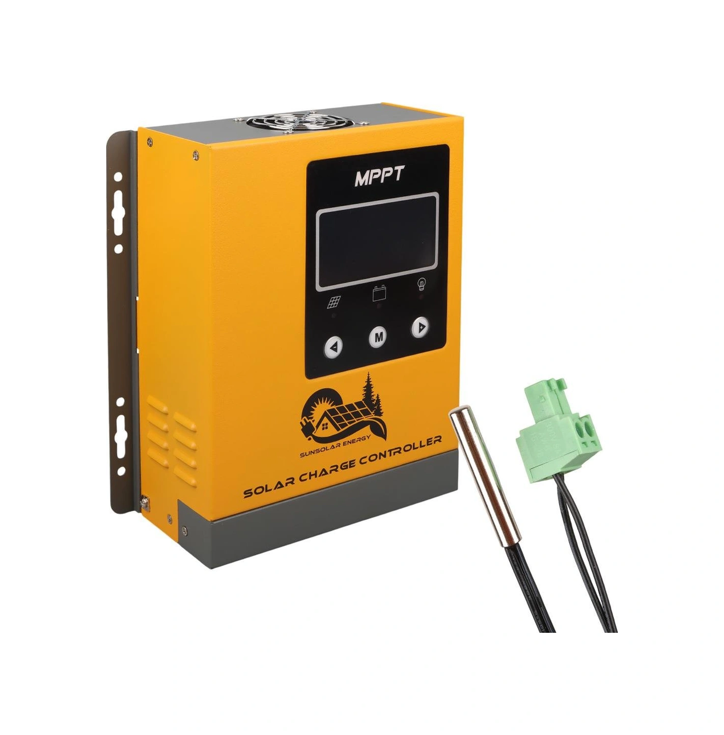 Sunsolar Mpk40 Mppt Solar Şarj Kontrol Cihazı 40a 12v 24v 36v 48v Otomatik 250v Maksimum Pv Lcd Ekranlı Rs485 Portlu