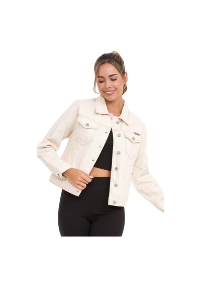 Wj212 Basic Kısa Kadın Jeans Ceket 001