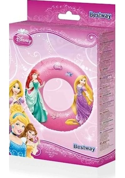 Bestway Disney Prenses Çocuk Simit 56cm 91043 Çok Renkli