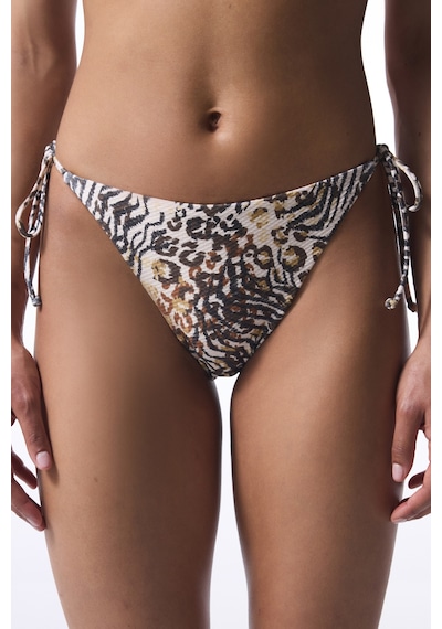 Penti Leopar Desenli Brissa Bikini Alt Çok Renkli