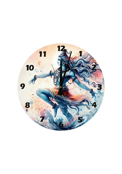 Ti-play Krıa 30x30cm Akrilik Dekoratif Modern Duvar Saati ÇOk Renkli