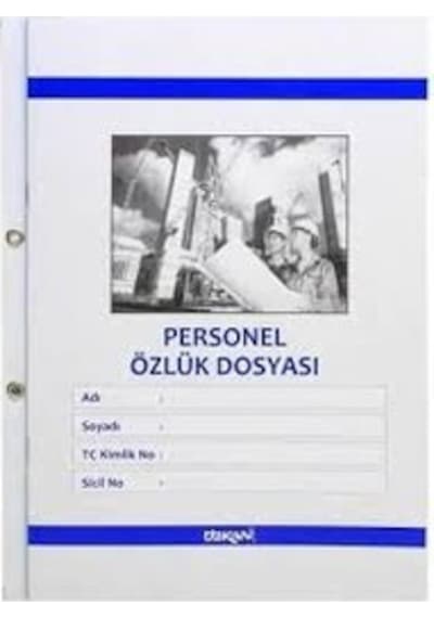 Özkan Personel Özlük Dosyası 10 Adet