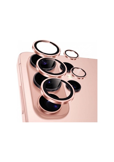 S25 Ultra İle Uyumlu Kamera Lens Koruyucu Alüminyum Alaşım Çerçeveli Telefon Lensi Temperli Cam Koruma Titanyum Pembe Sku: Zeusb0hhmn5dyh -