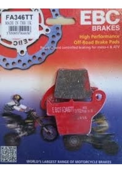 Honda Crf 450 R Arka Fren Balatası Ebc Fa346Tt Karbon Balata