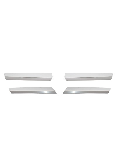 Mercedes Sprinter W906 Uyumlu 2006-2014 Krom Ön Panjur 4 Parça Paslanmaz  Çelik
