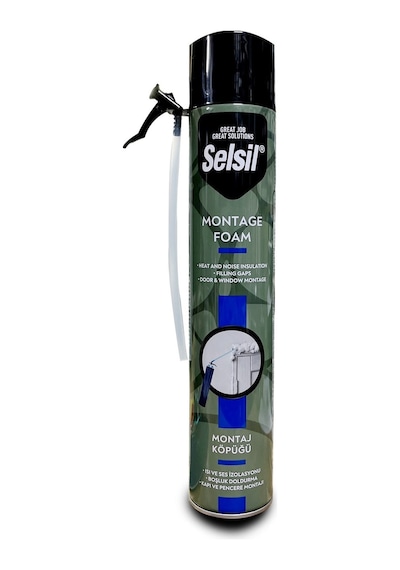 Selsil Montaj Köpüğü 750 Ml, 600 Gr