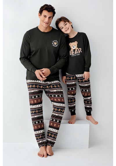 Arnetta Erkek Çocuk Antrasit Pijama Takımı Ar3462-c-v1