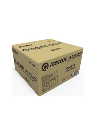 Reiss Rs-hk8 20cm 800watt 300rms 20cm Subwoofer