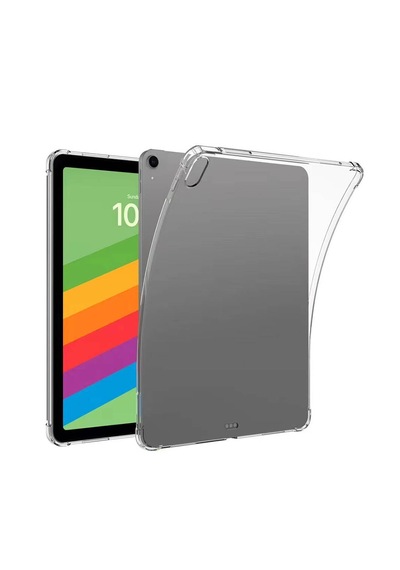 Forzacase Apple İpad Air 13 2026 13 İnch İle Uyumlu Anti Shock Silikon Kılıf Şeffaf - Fc014 Arka Kapak