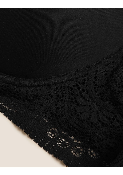 Marks & Spencer Body Soft:trade Mark: Destekli T-shirt Sütyeni T33002331 Siyah