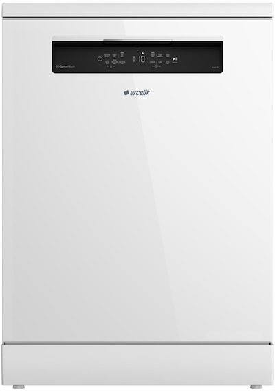 Arçelik 6167 BC 6 Programlı 14 Kişilik Bulaşık Makinesi Beyaz