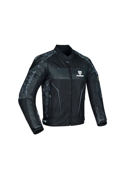 Prosev Ce2140 Motosiklet Montu 4 Mevsim Hörgüçlü Maxdura 600-d Dayanıklı Kumaş Deri Motorcu Mont Camo Çok Renkli