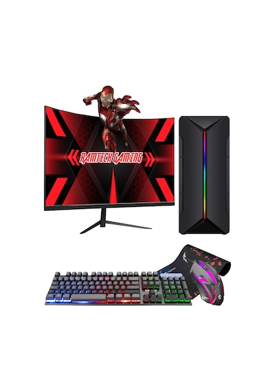 Ramtech DG138 i5-3470S 16 GB 256 GB R7 240 23.6" Free Dos Masaüstü Bilgisayar