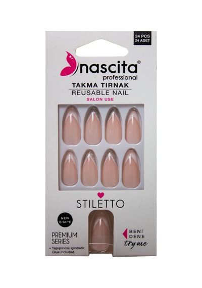 Nascita Stiletto Takma Tırnak 24 Lü Set Nasnaıl00201