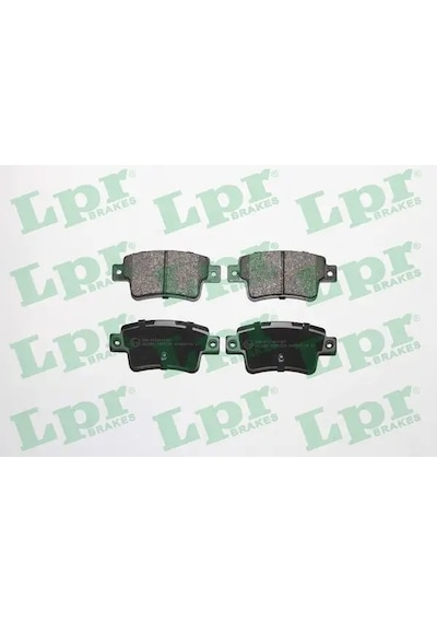 Opel Corsa D Arka Fren Balatasi 2007-2014 Lpr 05p1224