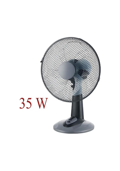Altabi Masa Üstü Vantilatör 35 W 3 Kademeli Vantilatör 12 İnch