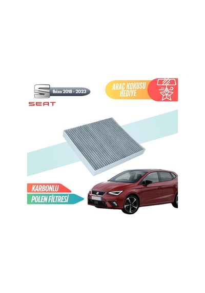 Seat İbiza 2018-2023 Model Karbonlu Polen Filtresi