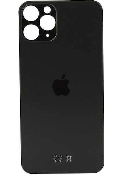 Apple Uyumlu iPhone 11 Pro Arka Pil Kapağı Siyah
