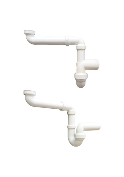 Dallmer Yer Kazandıran Lavabo Sifonu Evye Sifonu 1 1/2'' Bağlantı Ağızlı 50lik Koku Önleyici