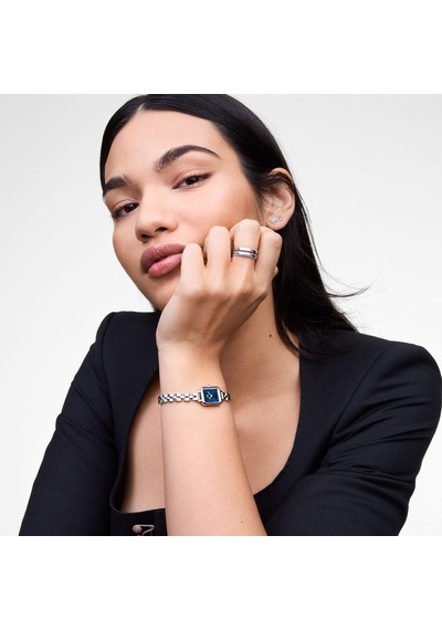 Daniel Wellington Quadro Mini Reflection Silver Dw00600846 Erkek Kol Saati Gümüş