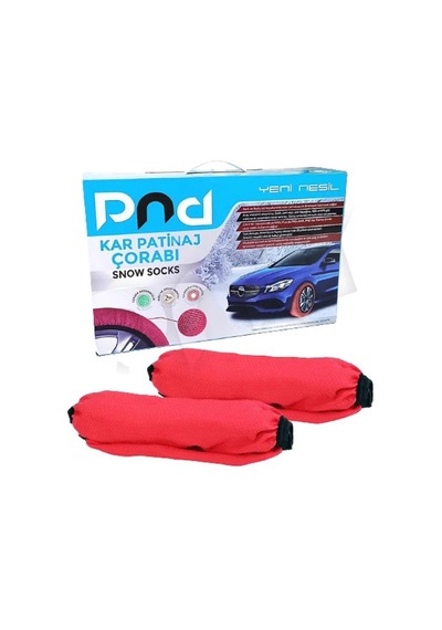 Pnd Kar Çorabı Kırmızı Renk 2X-Large Beden