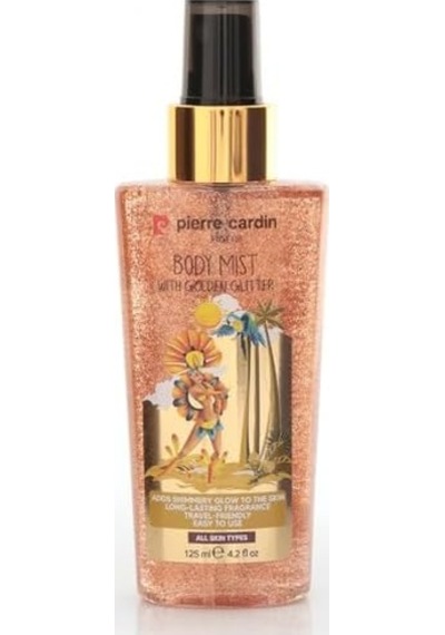 Body Mist With Glitter-altın Işıltılı Vücut Spreyi-125 Ml