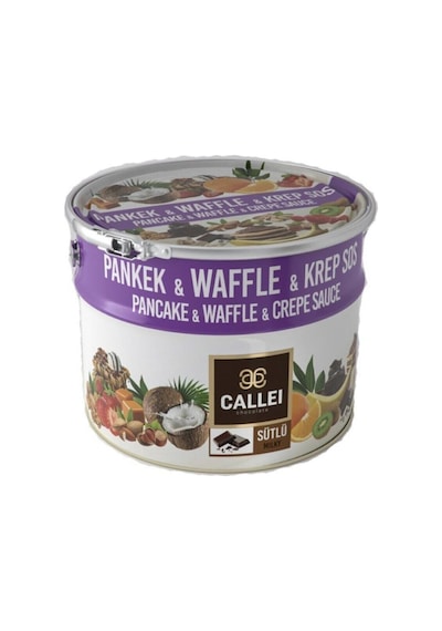 Calleı Extra Sütlü Waffle-dondurma-krep-pankek Sos Teneke Kutuda 10 Kg
