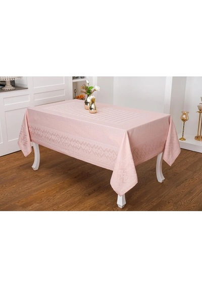 Ezgi Lüx Jakar Polycotton Kumaş Pudra Masa Örtüsü 160x220 Cm - 1068 Çok Renkli