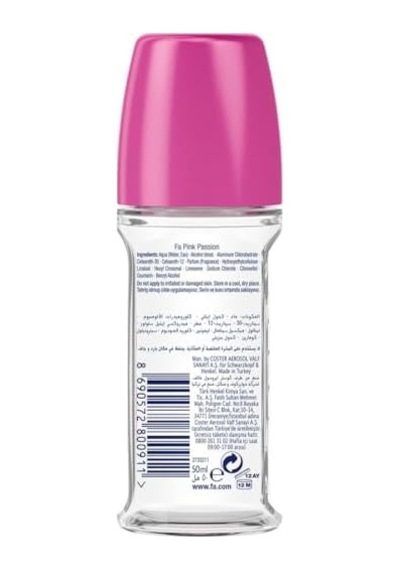 Fa Pink Passion Çiçeksi Kokulu Kadın Roll-on 50 Ml 1 Adet