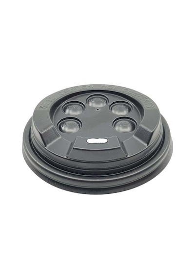 Dw Bariyerli Sıcak Bardak Kapak Se90 Emzikli Siyah 12+16 Oz X10