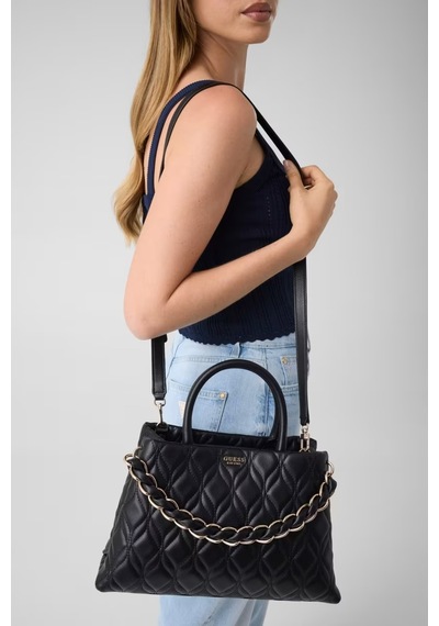 Guess Maxine Omuz Çantası-qg973306 siyah