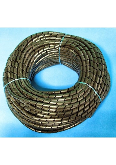 SUMERGROUP KABLO TOPLAYICI SPİRAL SİYAH 20MM 50 METRE