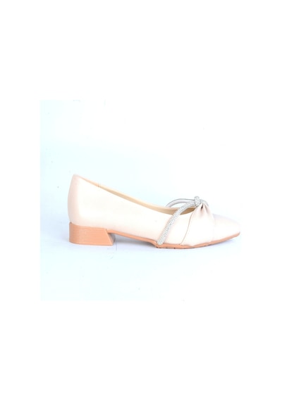 Moda Ayakkabı 01133 Ayışığı Günlük Kadın Düz Babet Ayakkabı 001