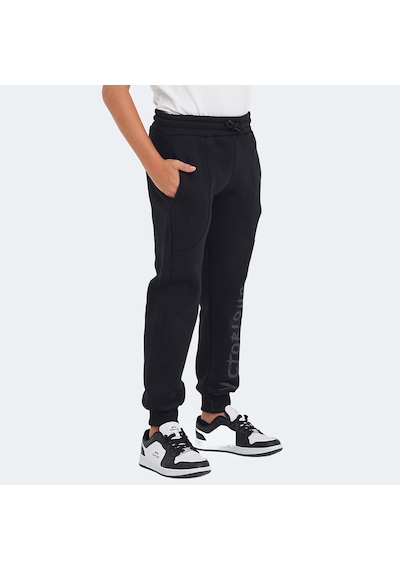 Slazenger LANEY Çocuk Cepli Siyah Eşofman Altı