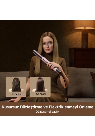 Tr Airstyle Pro Hı 8'i 1 Arada Çoklu Saç Şekillendirici Seti Yüksek Hızlı Hava Akışı İle Saç Kurutma, Bukl