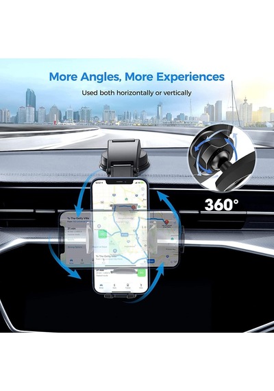 Hp-a05 Otomatik Klipsli Araba Telefon Tutucu Ayarlanabilir Cam Ve Torpido Için Yüksek Kalite Tutucu 2 Mixed