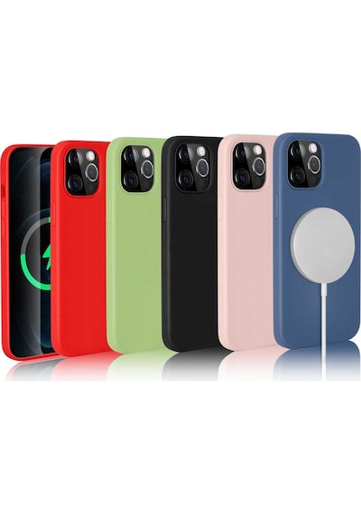 Apple Uyumlu iPhone 13 Pro Max Kılıf Zore Silksafe Wireless Kılıf