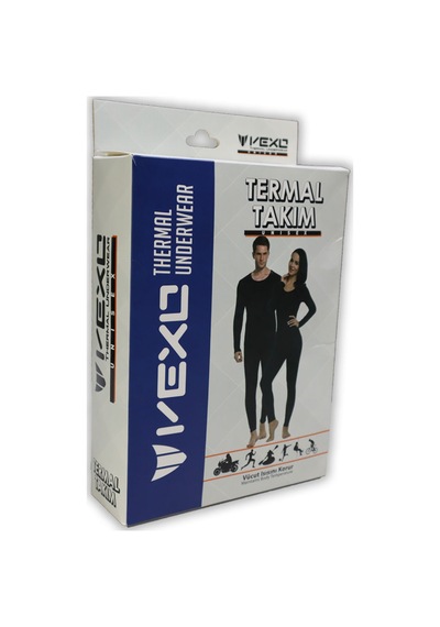 Vexo Explorer Termal İçlik Takımı Siyah