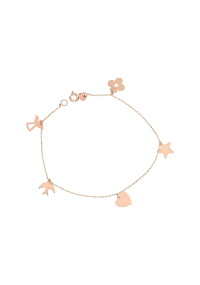 Glorria Rose Altın Şans Bileklik N11.17192 Sarı Altın